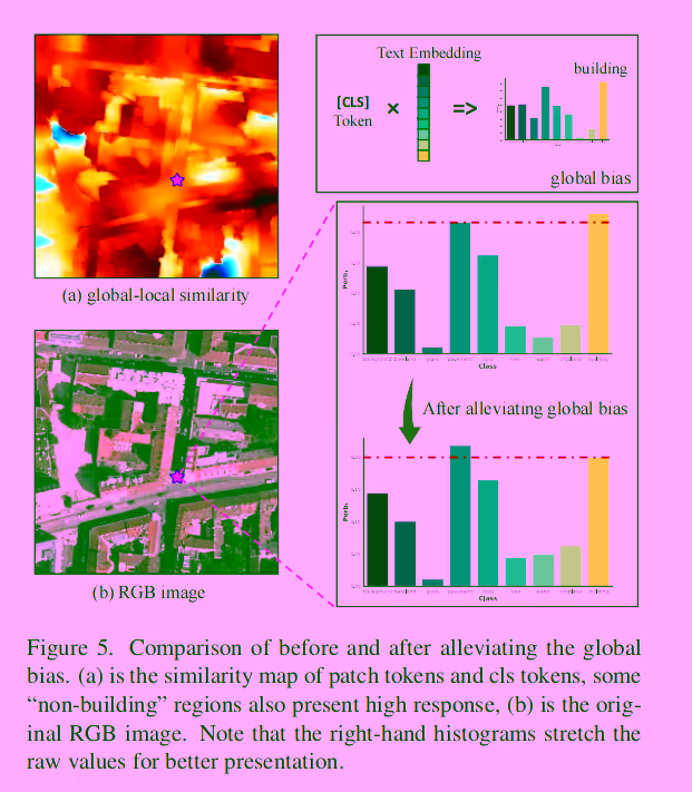 How global bias “comtaiminates” segmentation results?